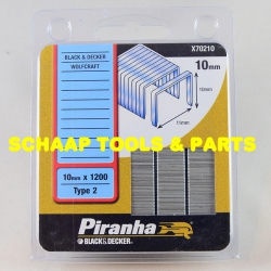 Nieten type  2 - 10mm 12,4x11,0mm | X70210